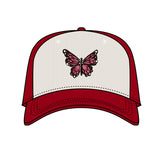 Corduroy Butterfly Hat