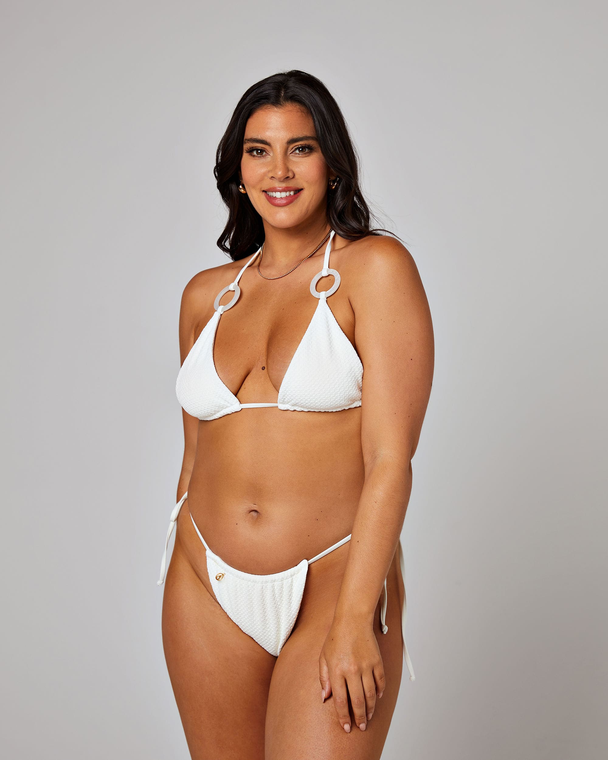 Large / Textured White
